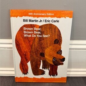 Brown Bear, Brown Bear, What Do You See? 40th Anniversary Hardcover AUDIO CD INC